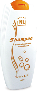 Shampoo para Cabelos Ressecados e Danificados Nawt's Life